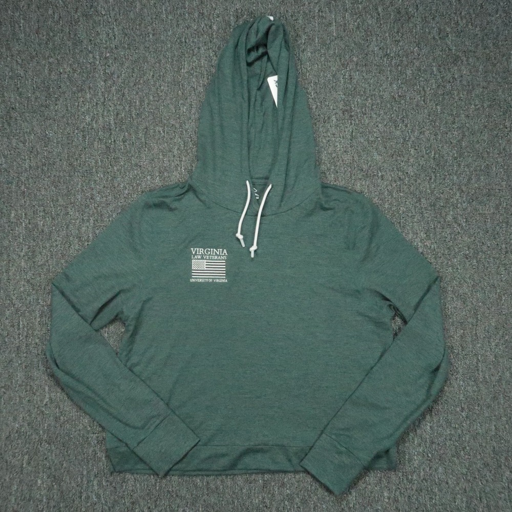 Virginia Cavaliers Hoodie Women Large Rhoback Pullover Long Jump Performance NWT